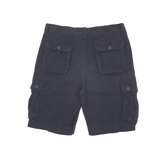 Arizona Jeans Combat Black Cargo Workwear Shorts W34