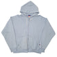 Mens Blue Champion Hoodie Full Zip Jumper