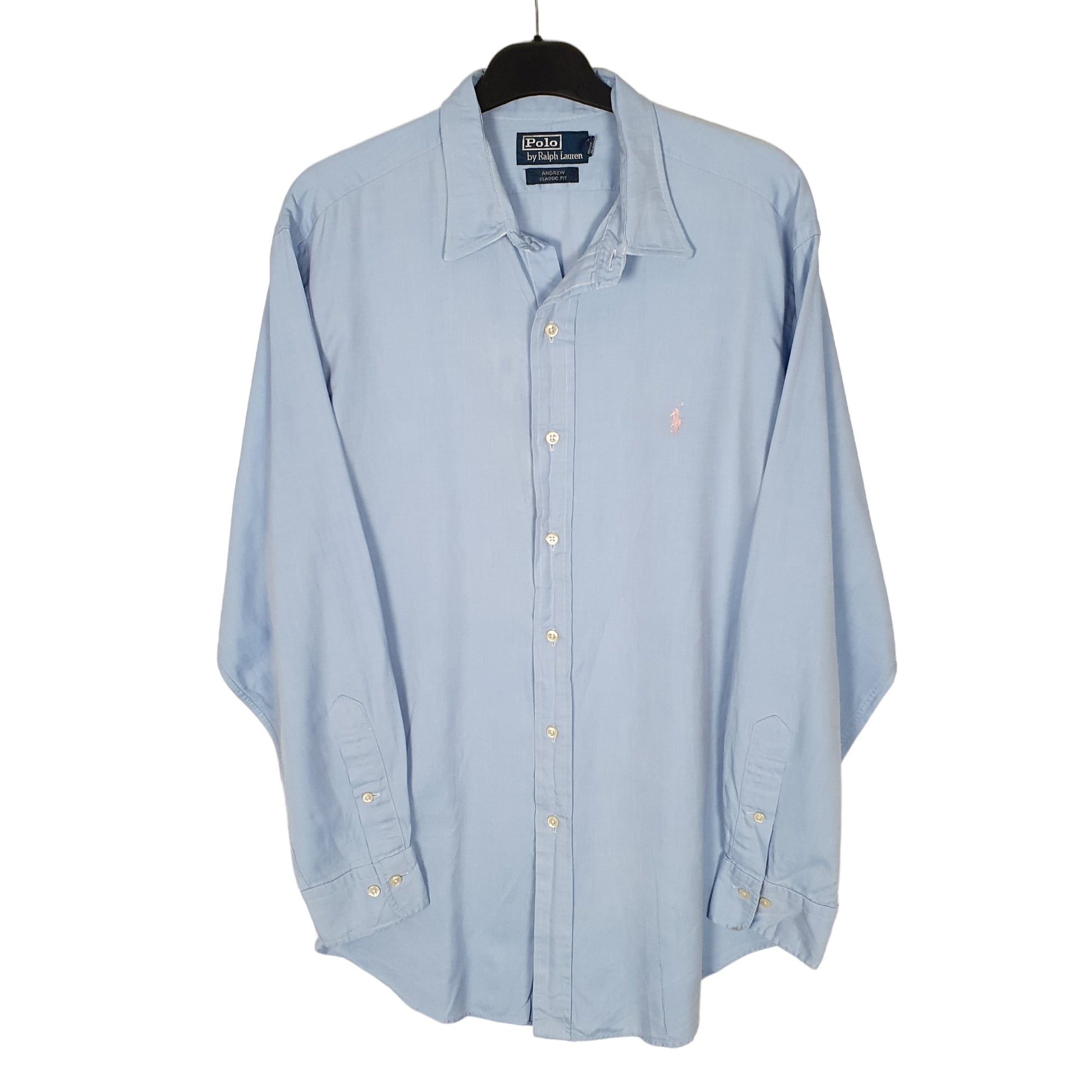 Ralph Lauren Andrew Long Sleeve Classic Fit Shirt Blue