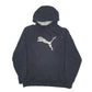 Mens Black Puma  Hoodie Jumper