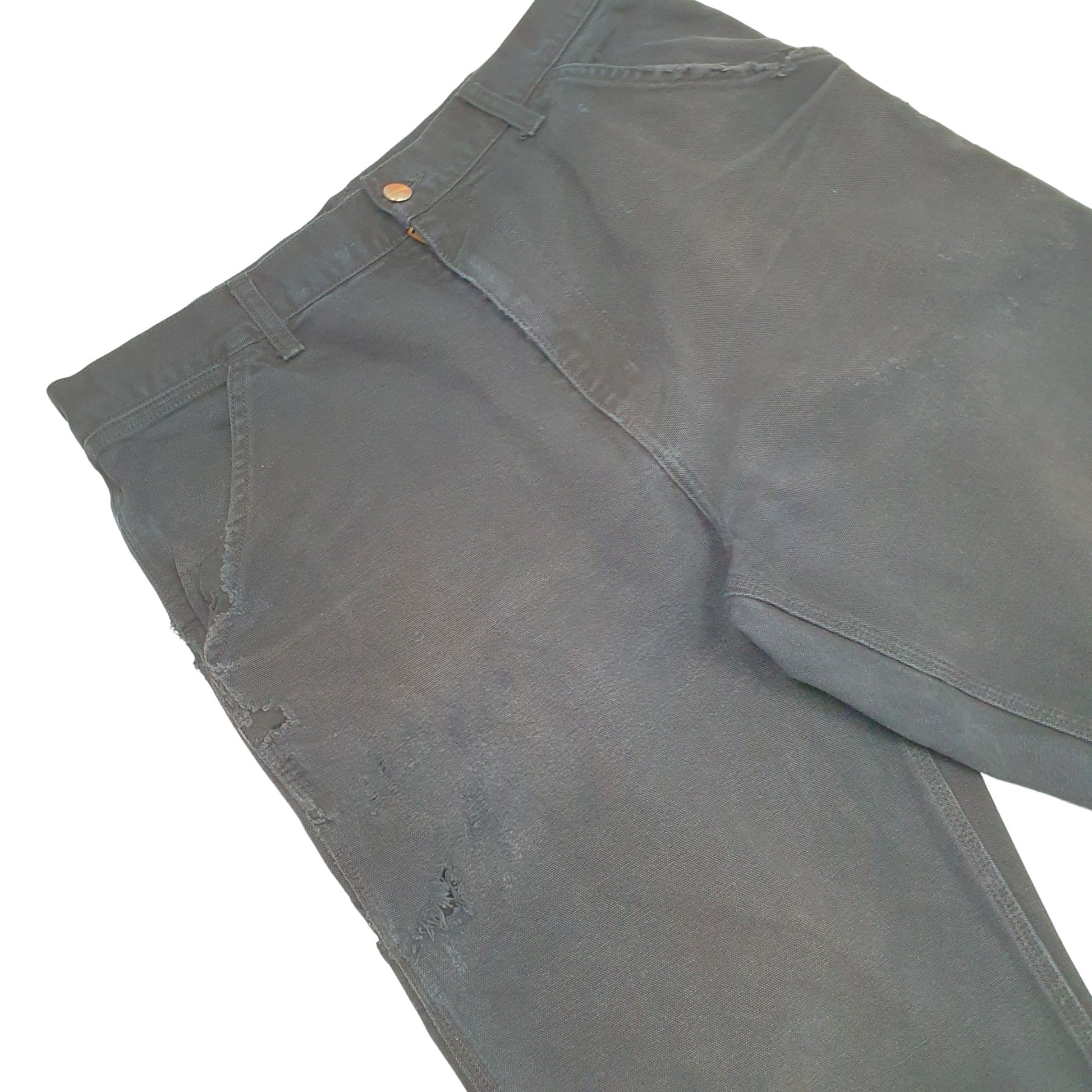 Mens Black Carhartt WIP Carpenter Trousers