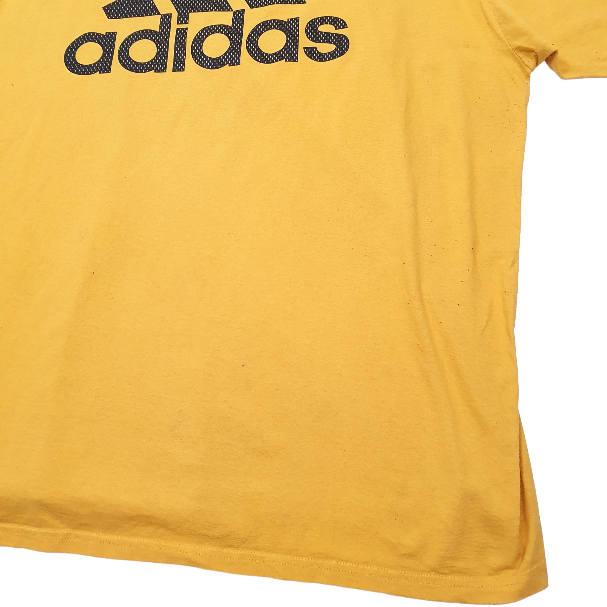 Adidas Short Sleeve T Shirt Yellow