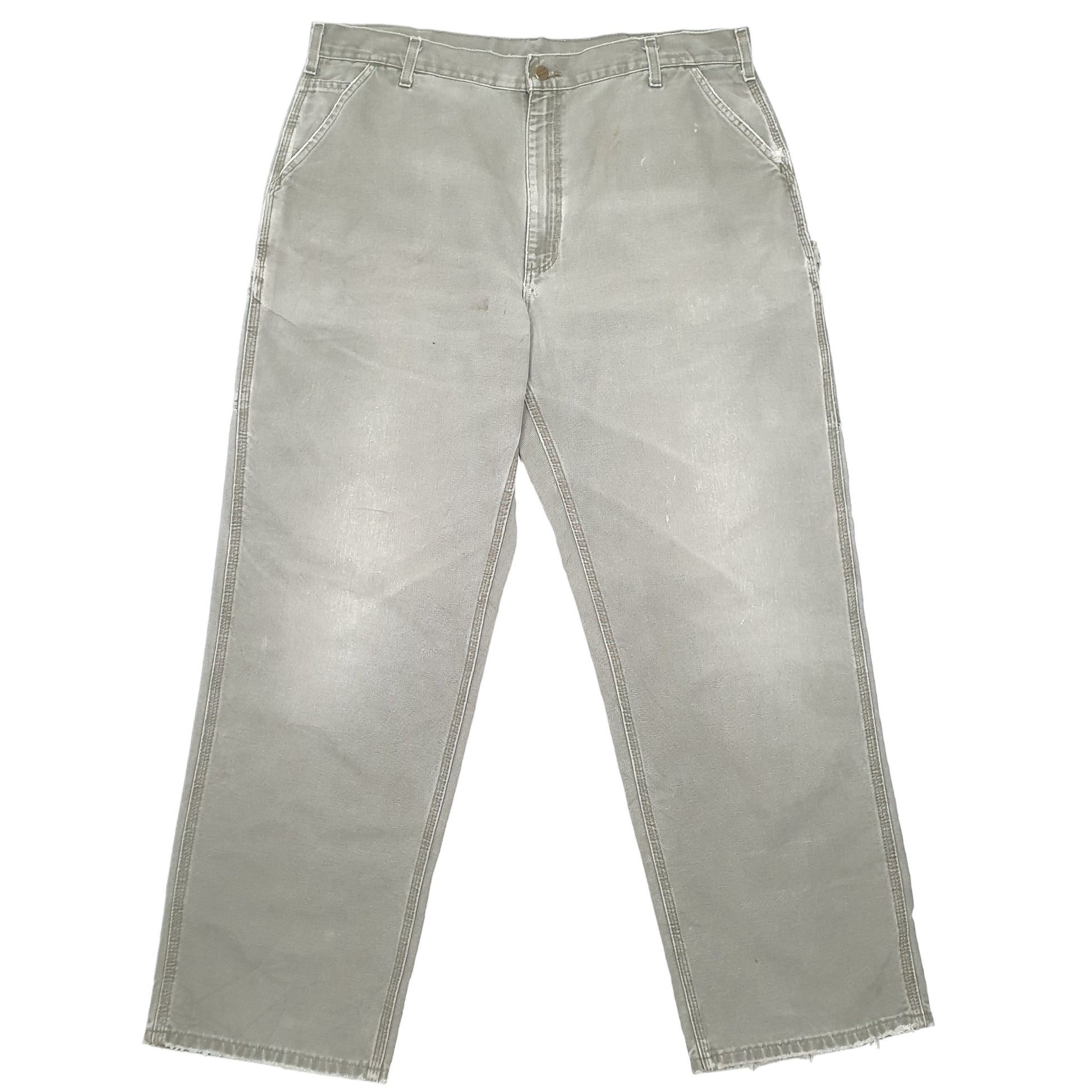 Mens Khaki Carhartt  Carpenter Trousers