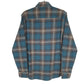 APT.9 Flannel Shacket Long Sleeve Regular Fit Check Shirt Grey