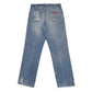 Mens Blue Dickies  Carpenter Trousers
