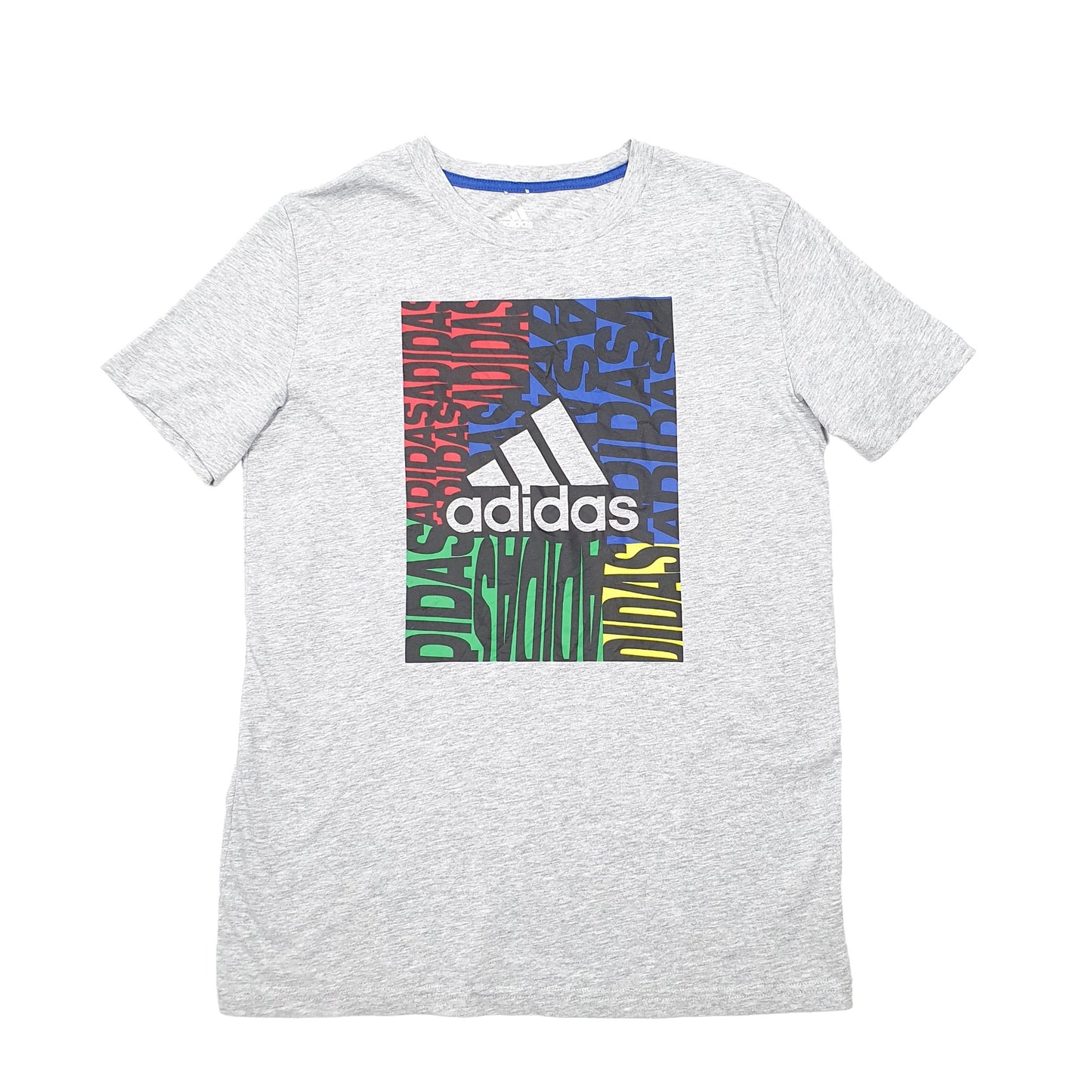 Adidas Short Sleeve T Shirt Grey