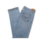 Levis 505 Regular Fit Jeans UK18 Blue