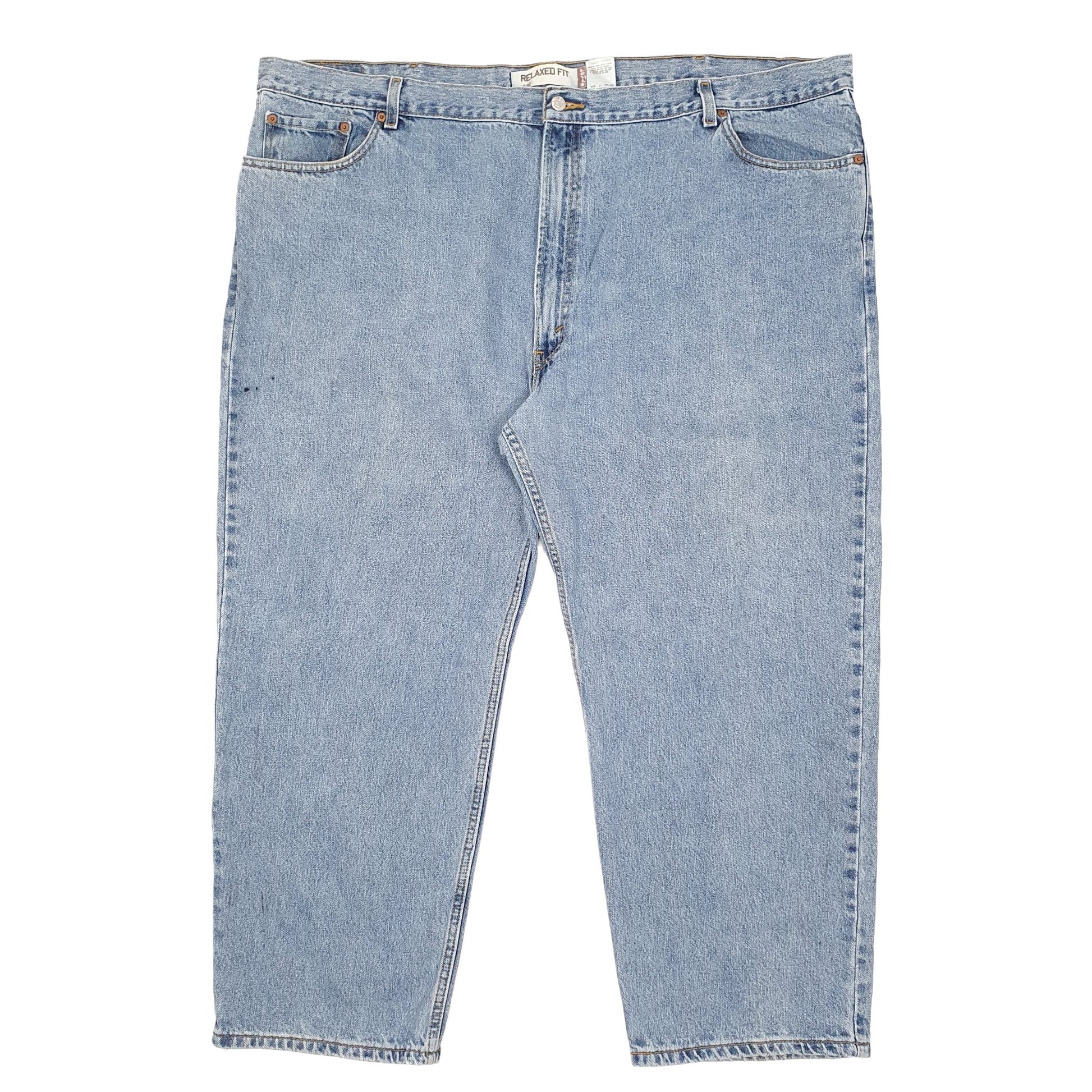 Levis 550 Relaxed Fit 1990s Jeans W52 L29 Blue