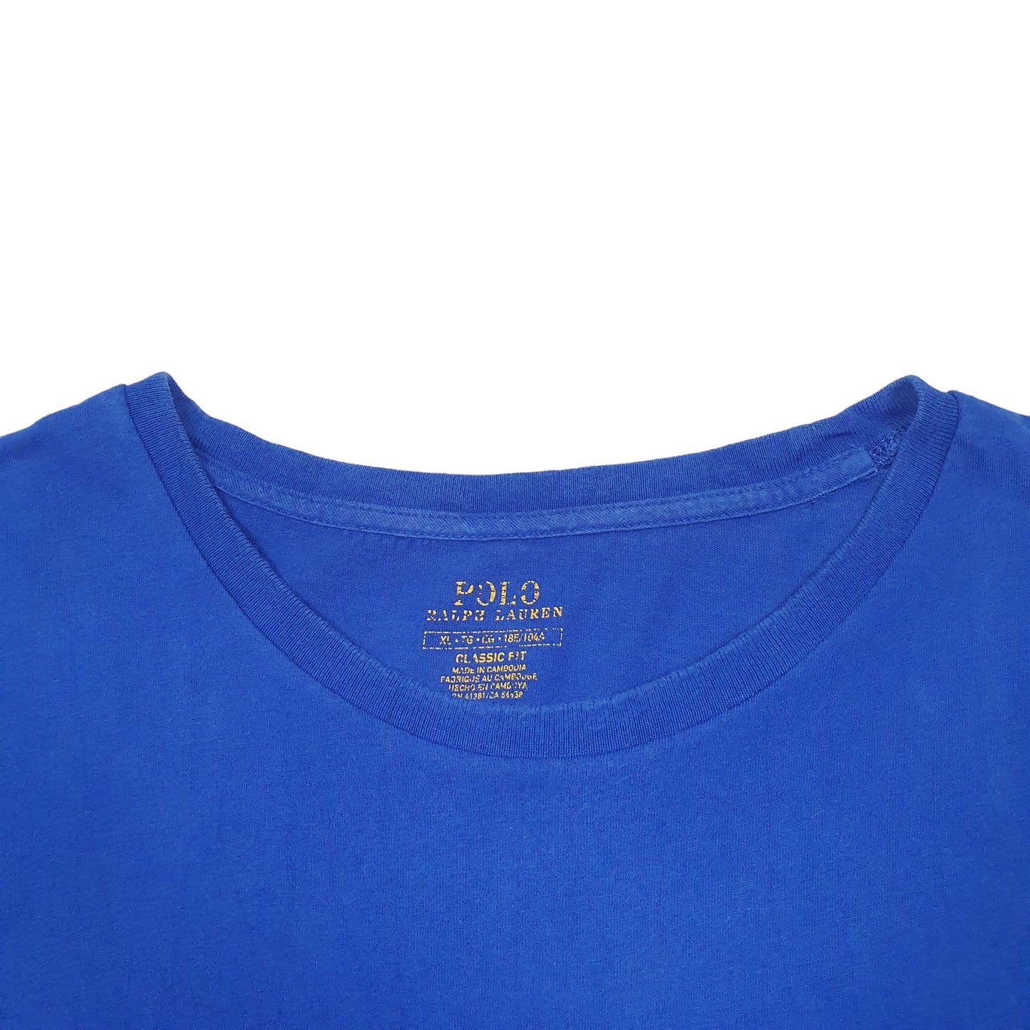 Mens Blue Ralph Lauren  Short Sleeve T Shirt