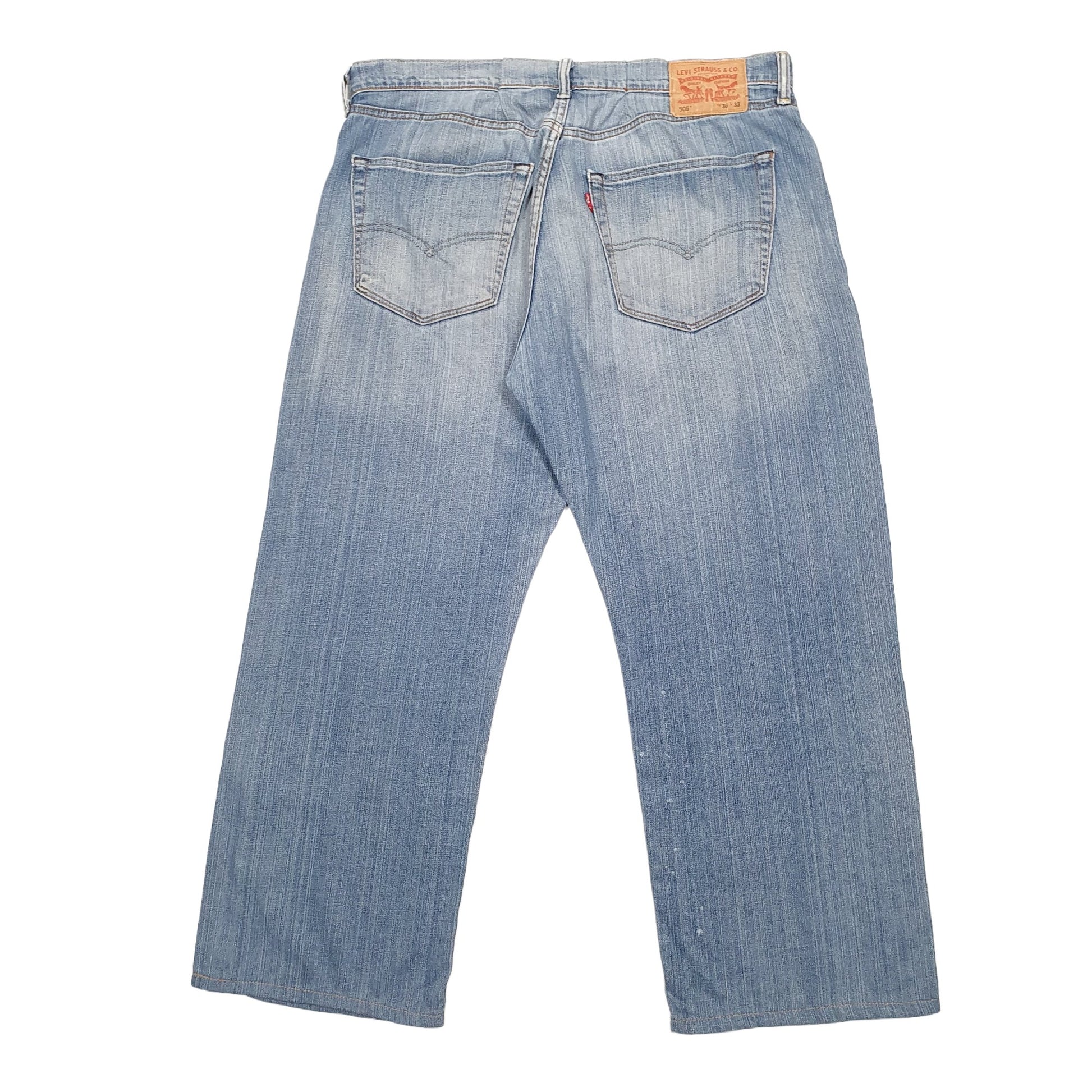 Mens Blue Levis  505 JeansW36 L28