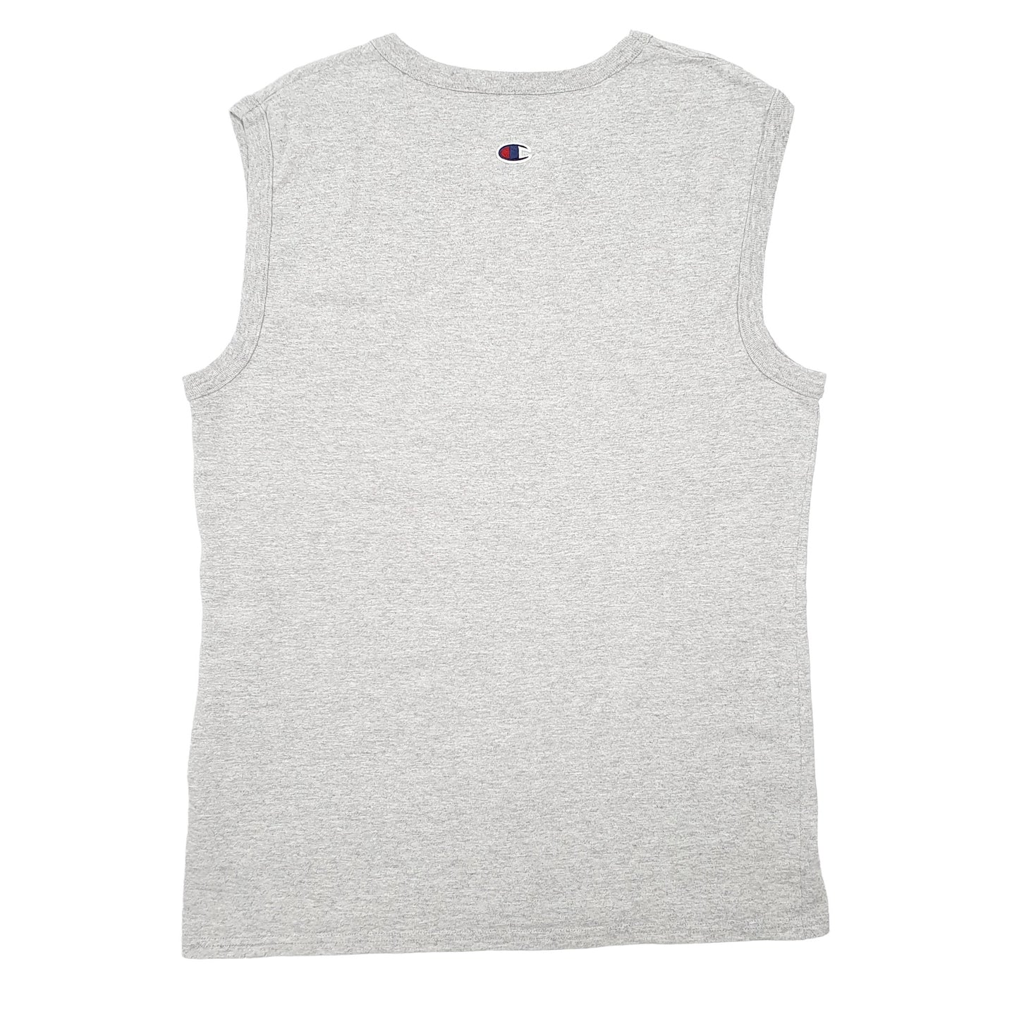 Champion Sleeveless Vest Short Sleeve T Shirt Grey