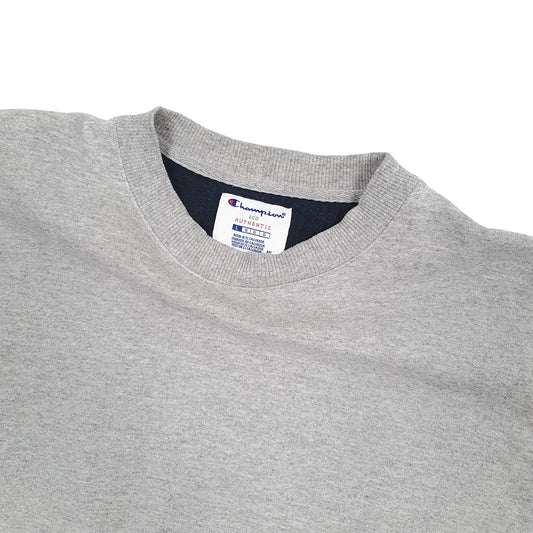 Mens Grey Champion  Sweatshirt Jumper
