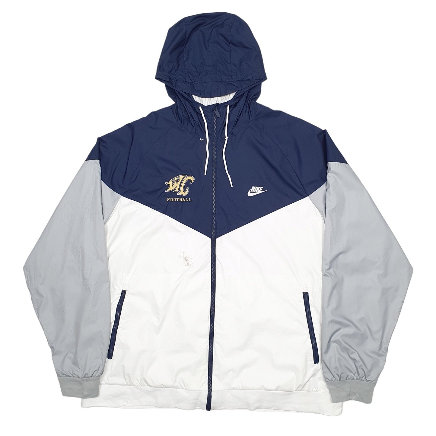 Mens Navy Nike   Coat