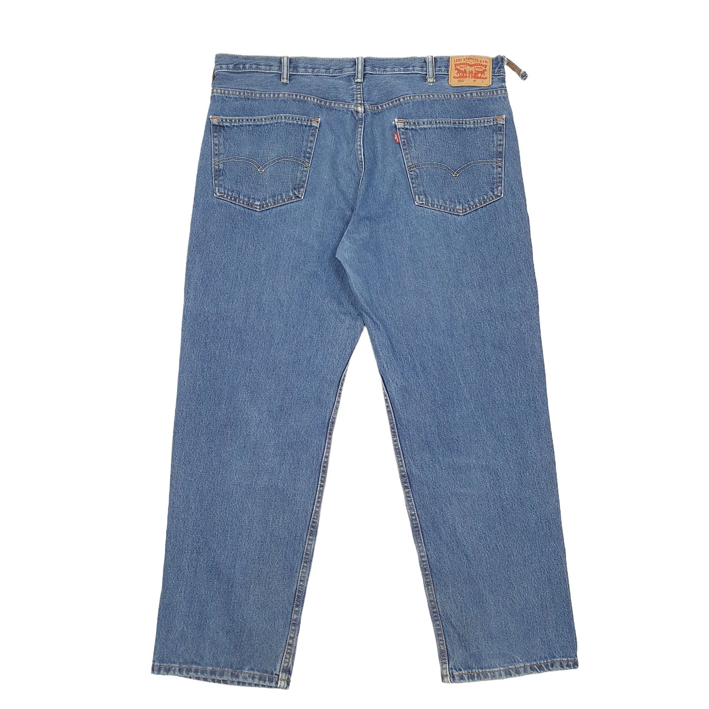 Levis 550 Relaxed Fit Jeans W44 L31 Blue