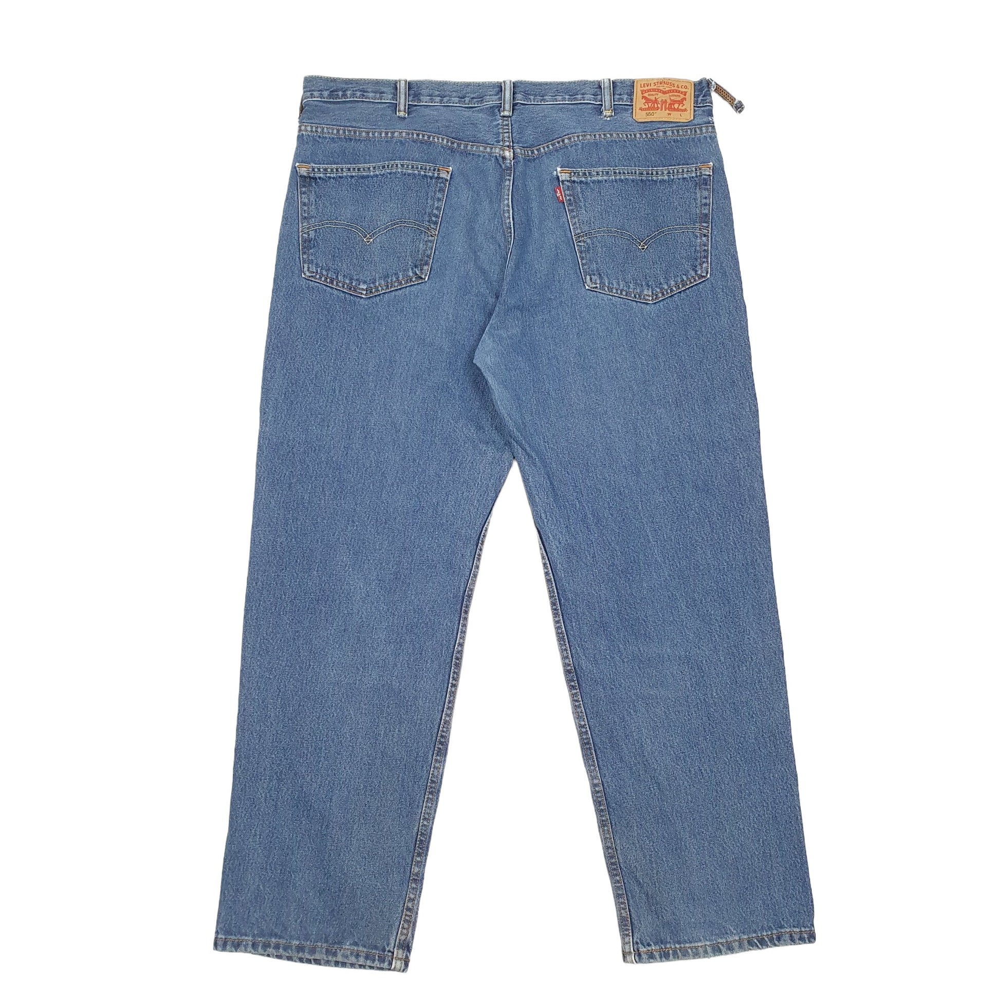 Levis 550 Relaxed Fit Jeans W44 L31 Blue