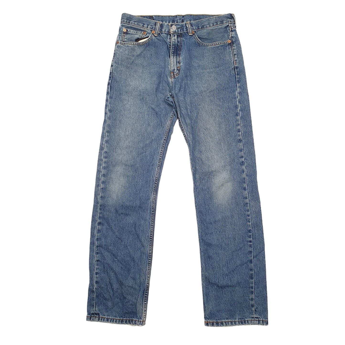 Levis 505 Regular Fit Jeans W33 L34 Blue