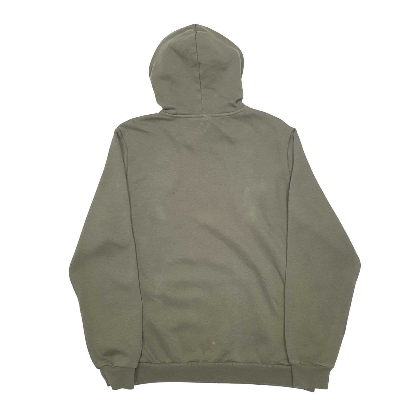 Mens Khaki Puma Spellout Hoodie Jumper