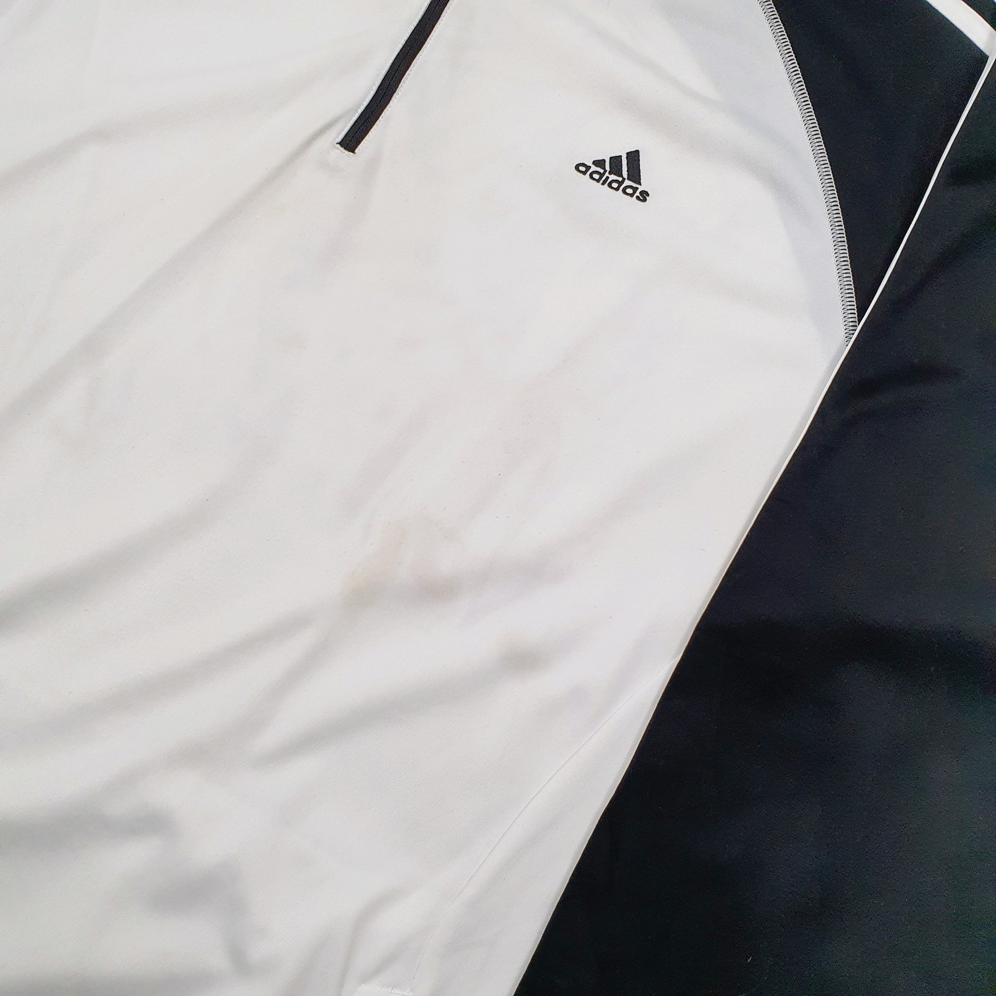 Adidas Quarter Zip L White