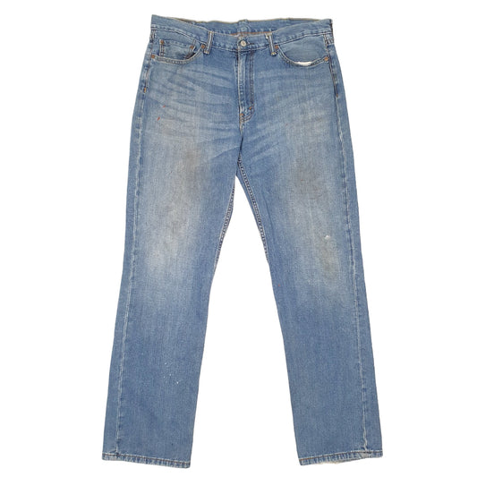 Mens Blue Levis 514 JeansW38 L34