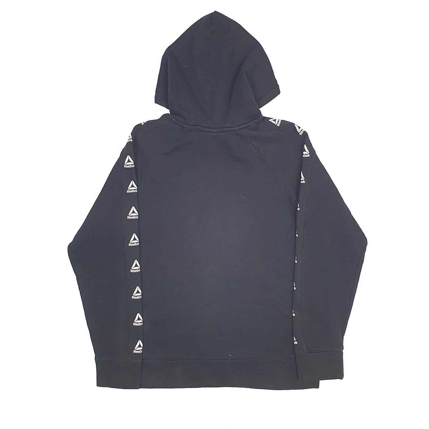 Reebok Spellout Hoodie M Black