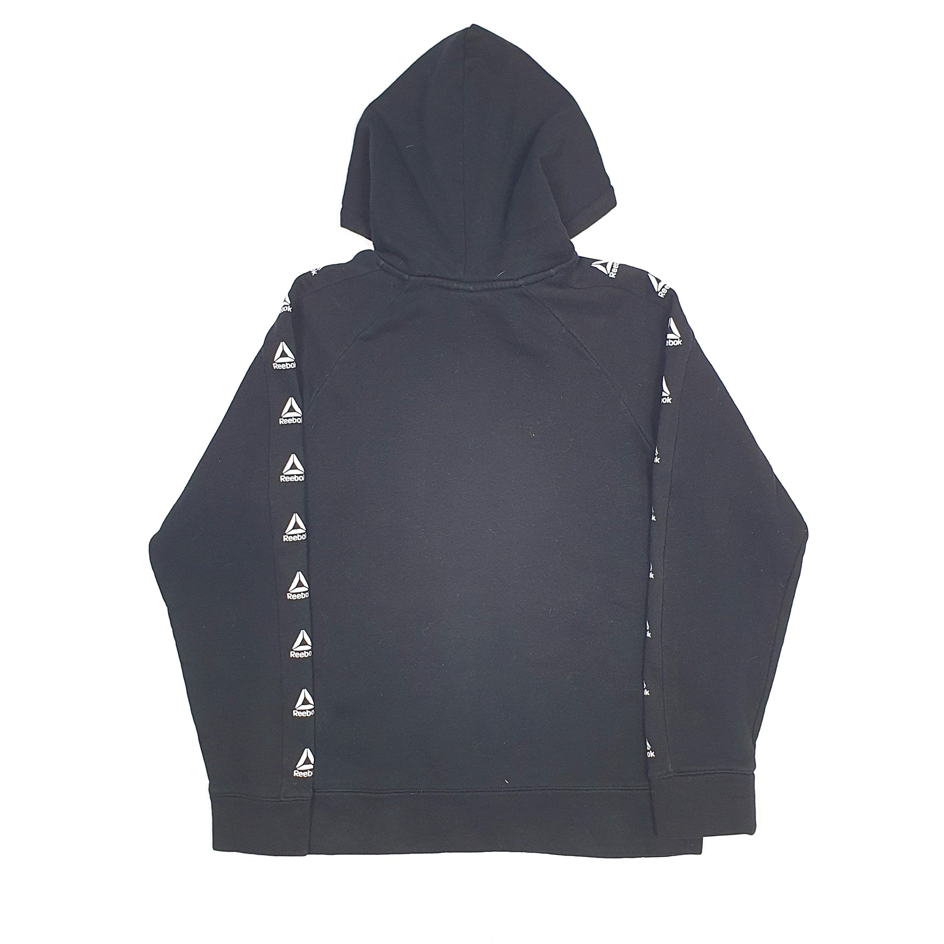 Reebok Spellout Hoodie M Black