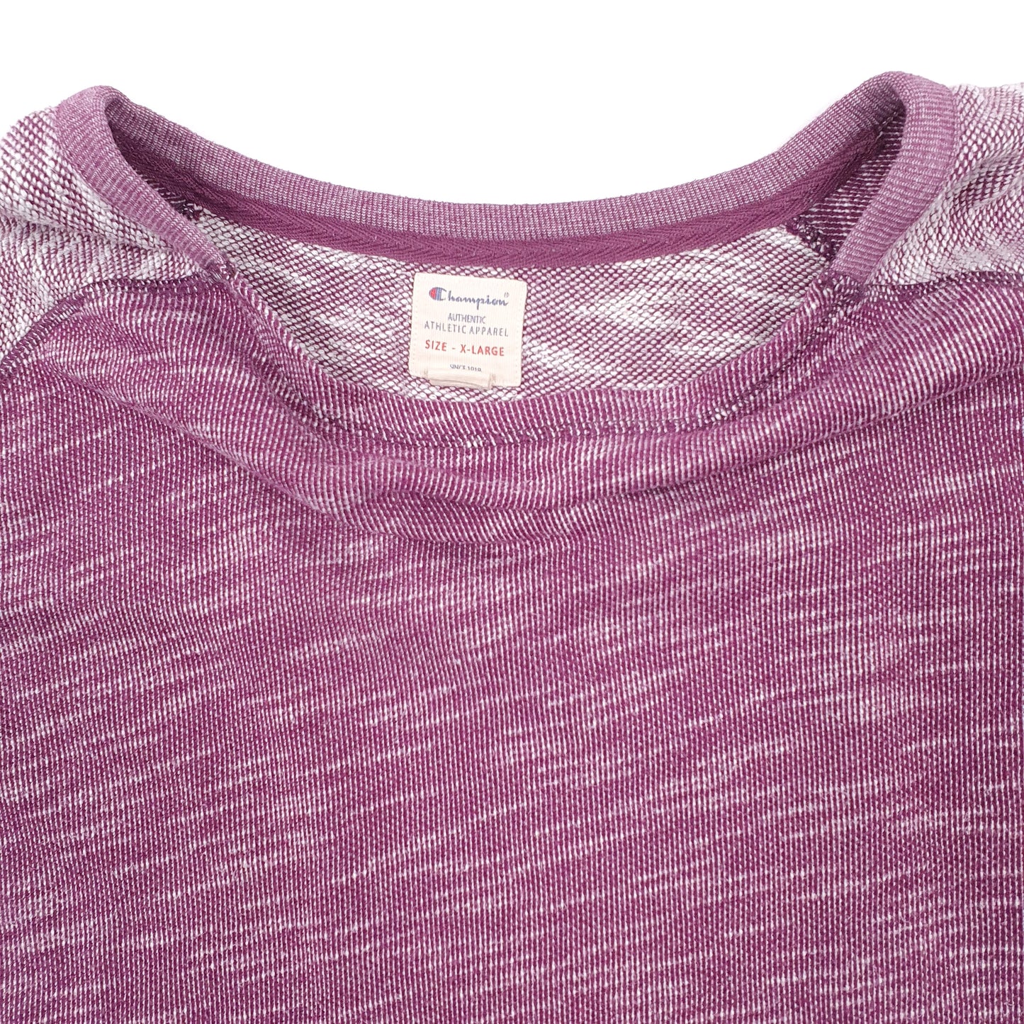 Womens Purple Champion  Crewneck Jumper