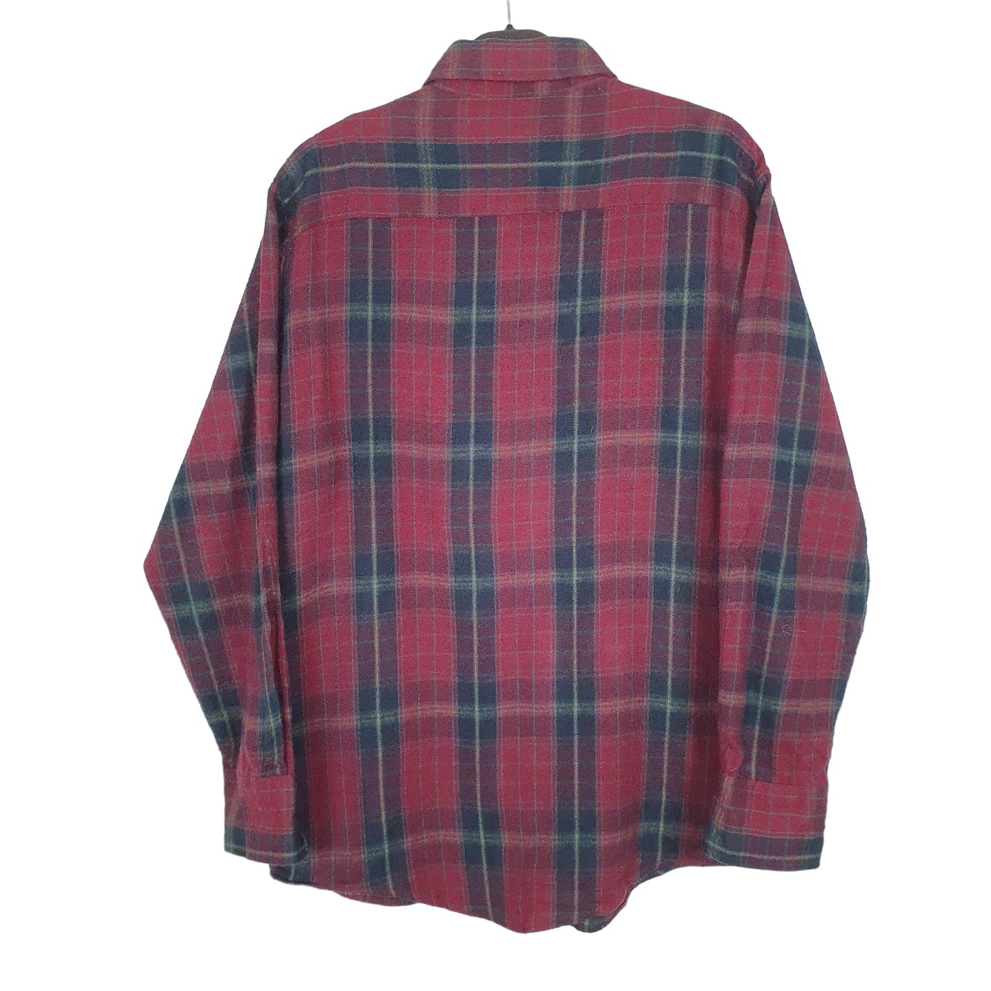 Northwest Territory Flannel Shacket Long Sleeve Regular Fit Check Shirt Burgundy