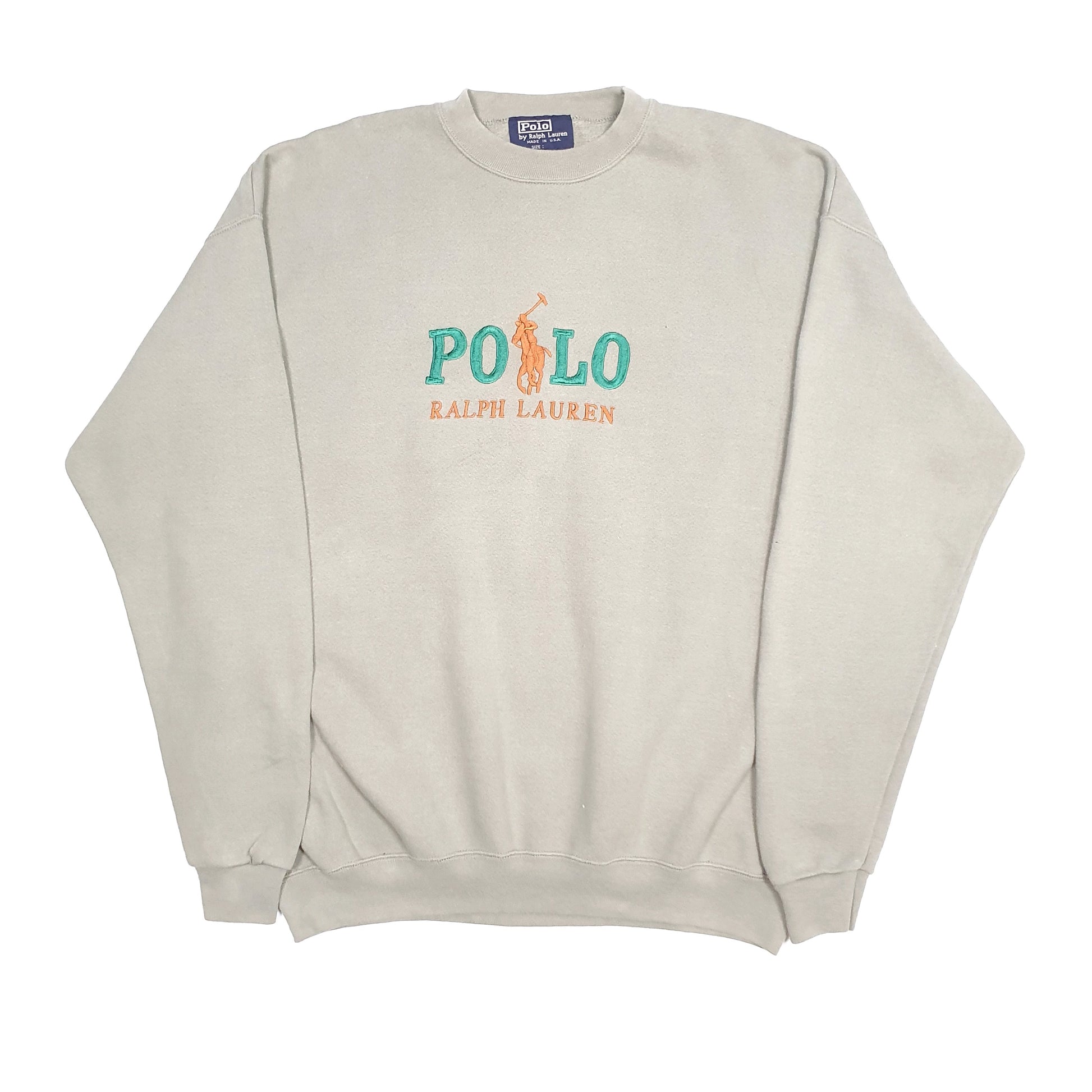 Green Polo Ralph Lauren Crewneck Jumper