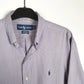 Polo Ralph Lauren Long Sleeve Yarmouth Fit Check Shirt Purple