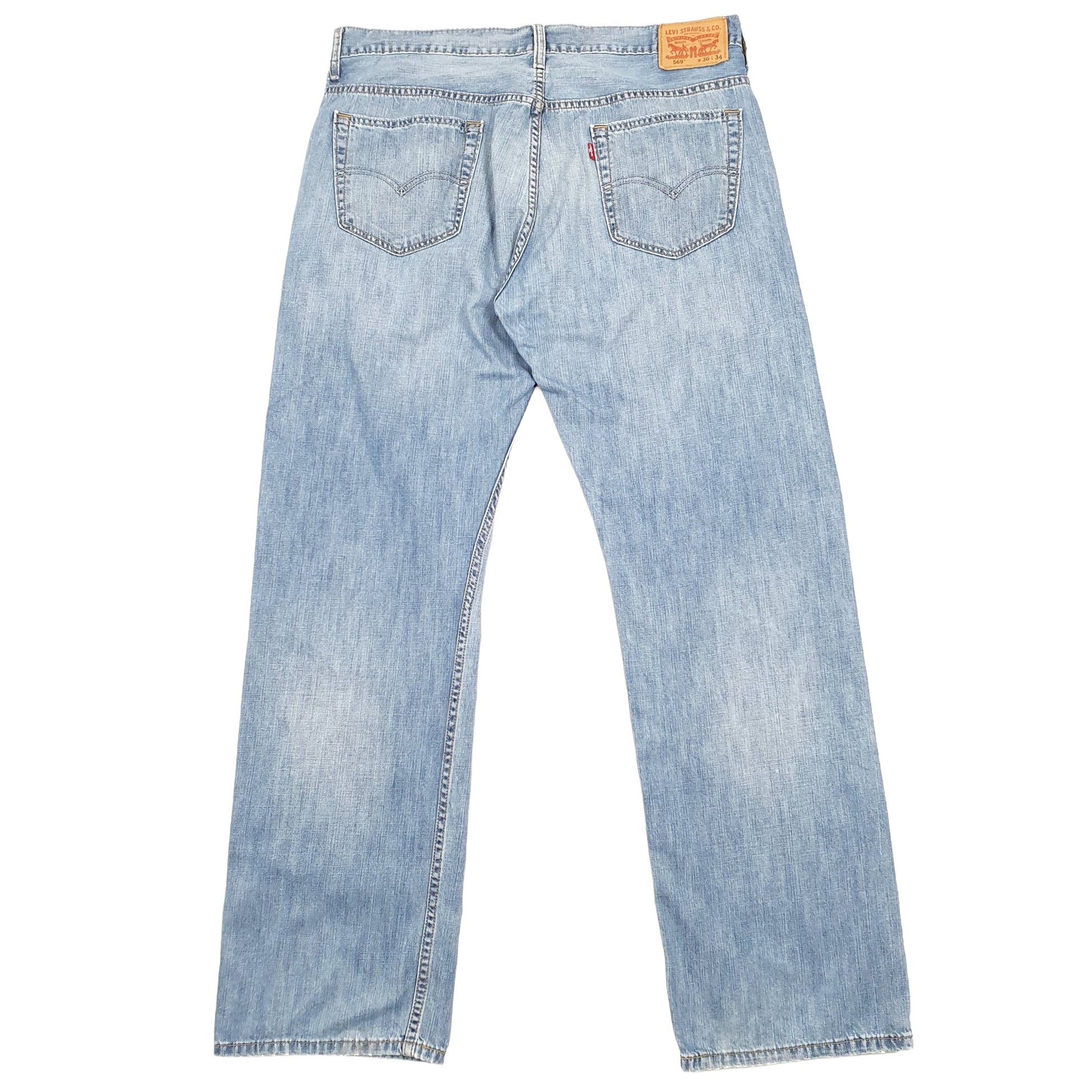 Levis 569 Loose Fit Jeans W36 L33 Blue