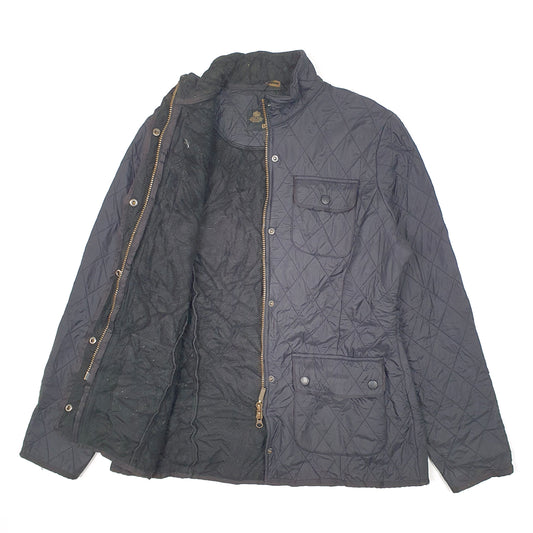 Womens Black Barbour Utility Polarquilt  Coat