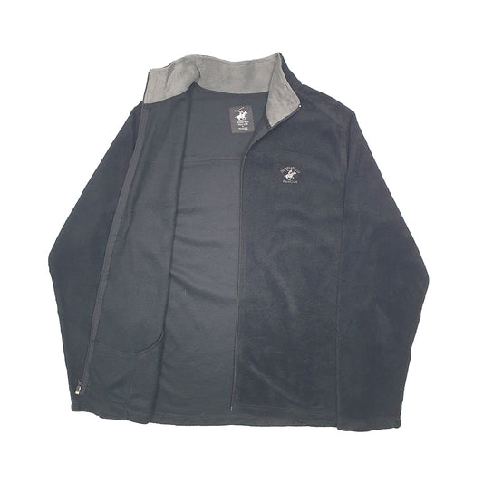 Beverly Hills Polo Club Full Zip Fleece M Black
