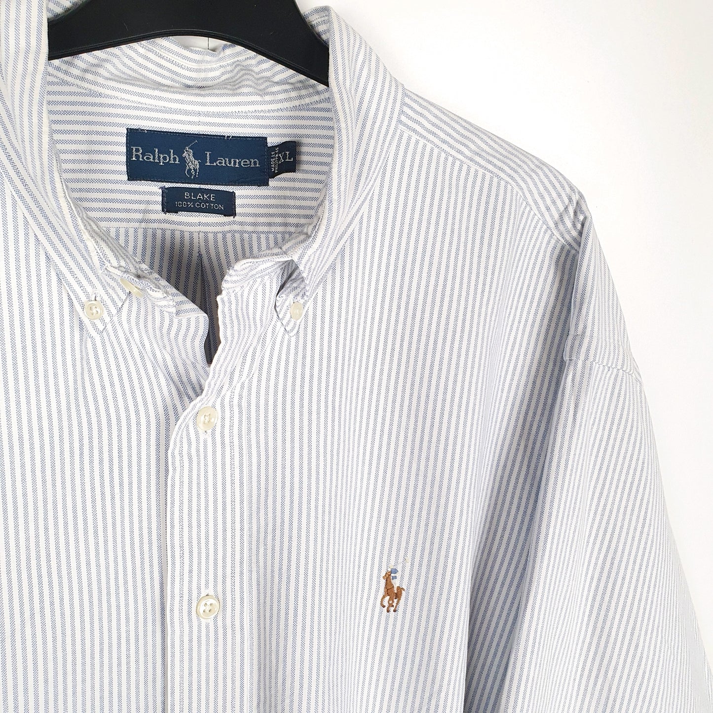 Polo Ralph Lauren Long Sleeve Blake Fit Striped Shirt