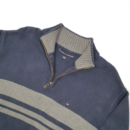 Tommy Hilfiger Quarter Zip XL Navy