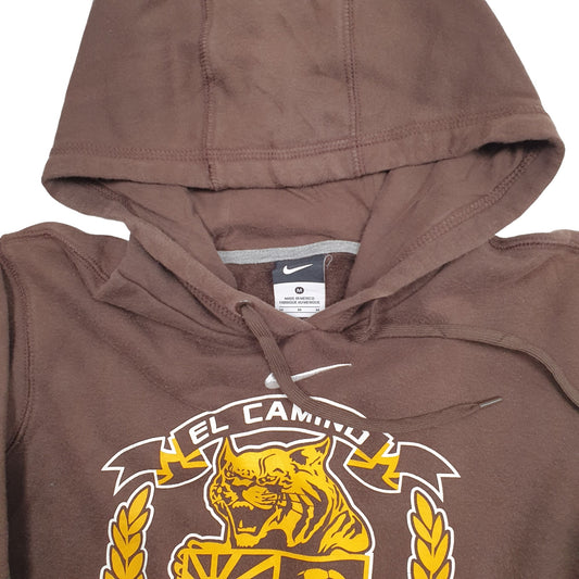 Womens Brown Nike El Camino Wildcats USA College Football Hoodie Jumper