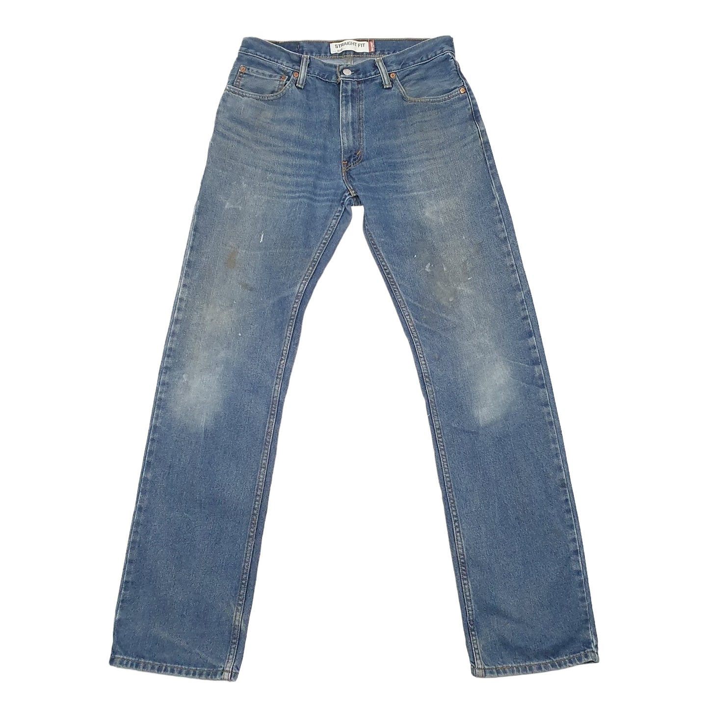 Levis 505 Regular Fit Jeans W32 L34 Blue