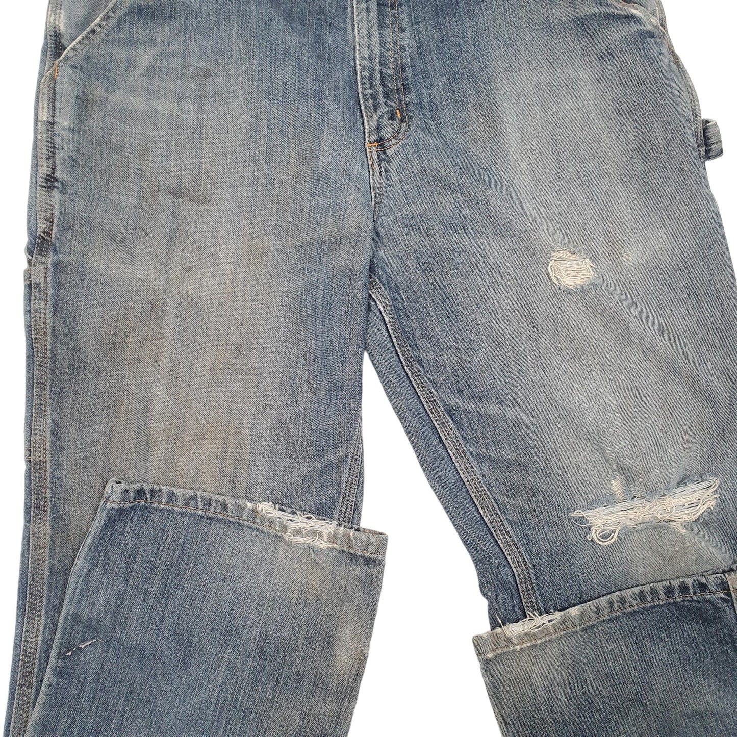 Mens Blue Carhartt  Carpenter JeansW36 L32