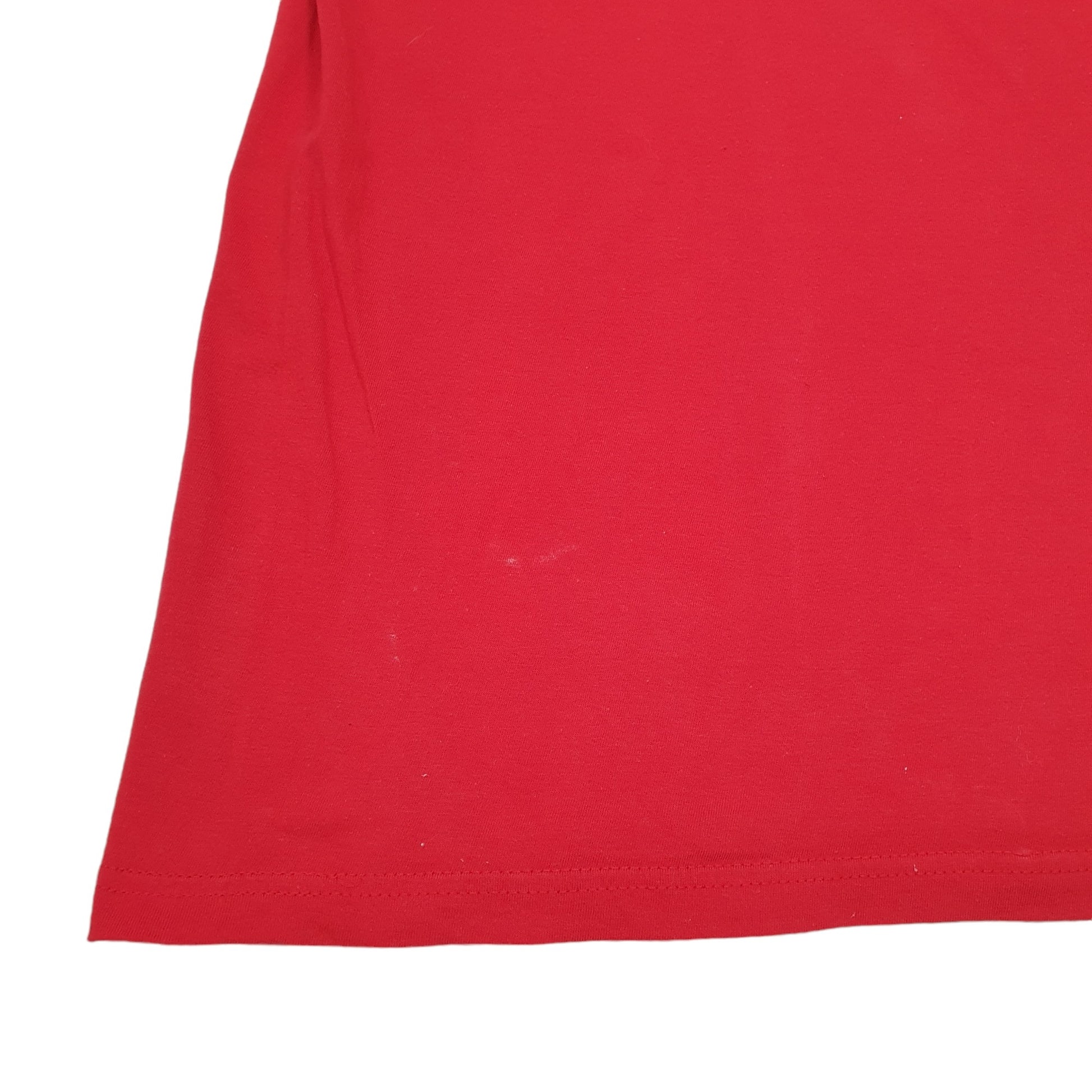 Mens Red Columbia Sportswear  Short Sleeve T Shirt