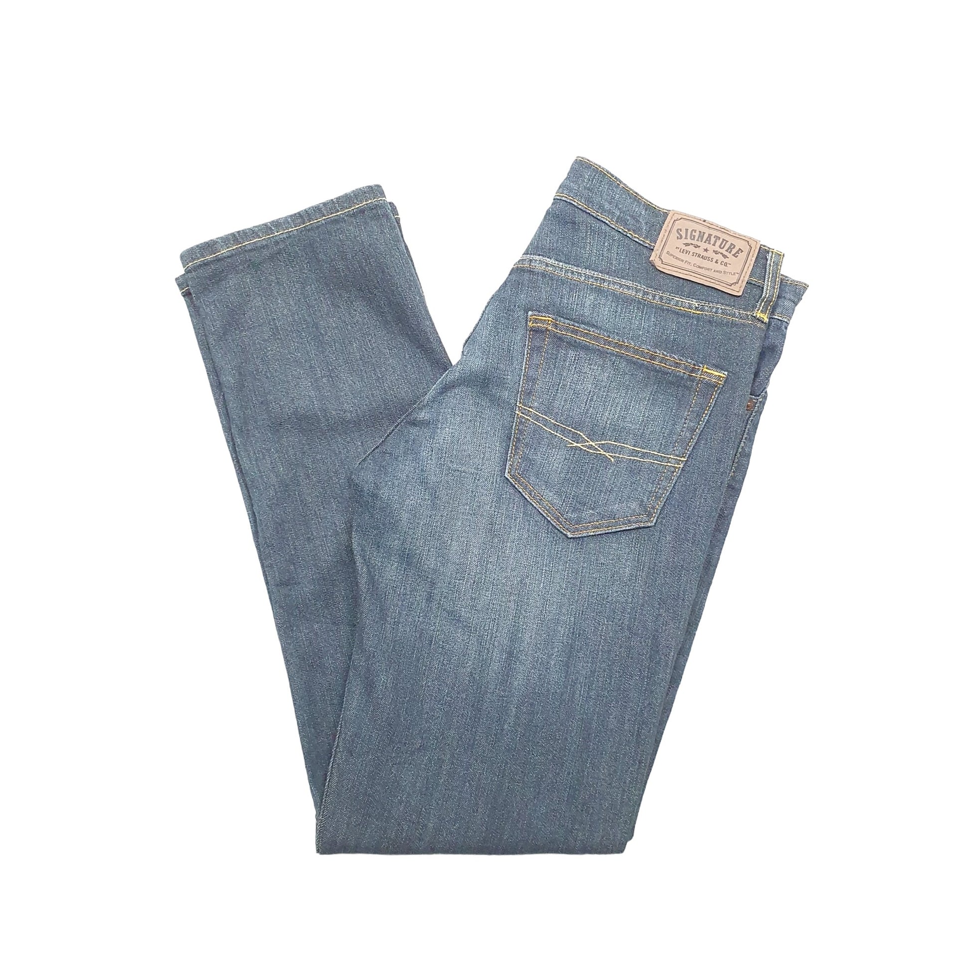 Levis Signature Slim Fit Jeans W32 L31 Blue