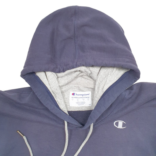 Mens Navy Champion  Hoodie Jumper