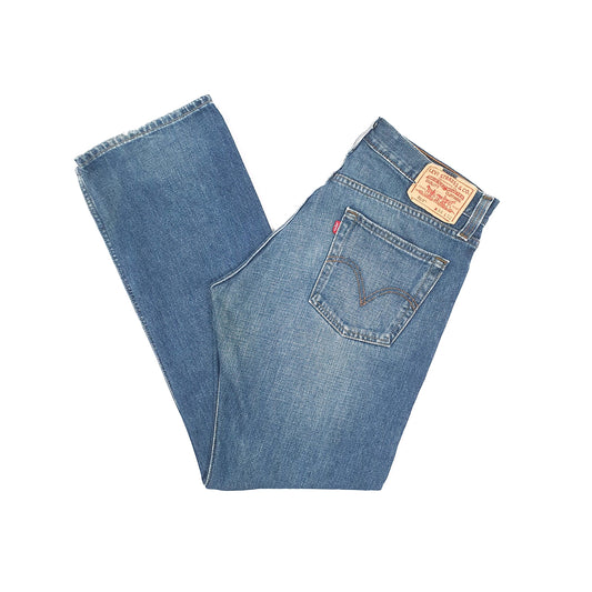 Levis 514 Straight Fit Jeans W34 L32 Blue
