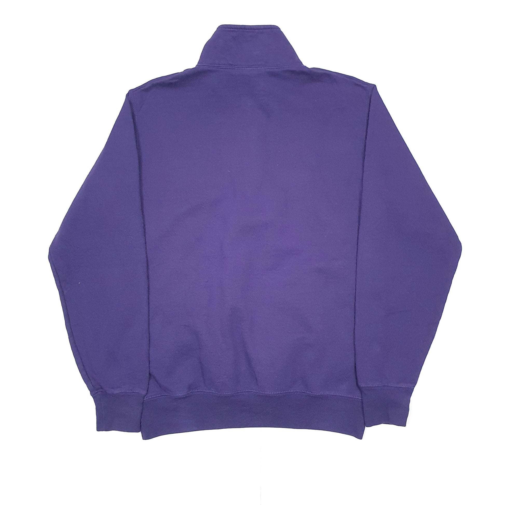 Champion Spellout Quarter Zip S Purple