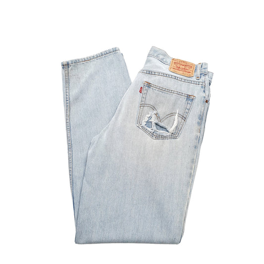 Levis 560 Loose Fit Jeans W34 L36 Blue