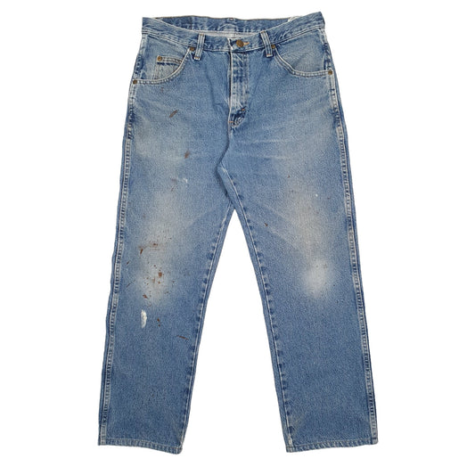 Wrangler Regular Straight Fit Jeans W32 L27 Blue