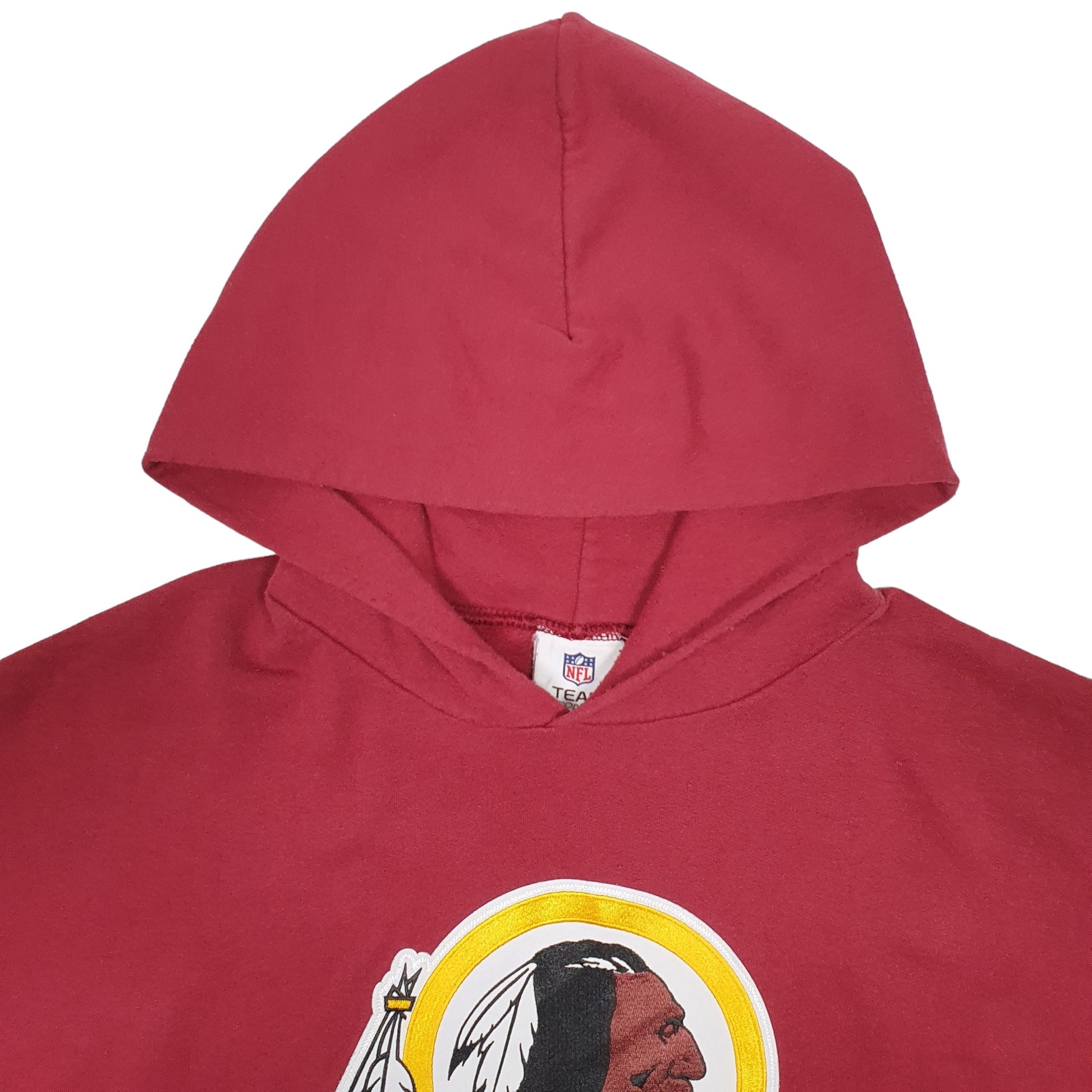 Mens Burgundy NFL Washington Redskins NFL Football Hoodie Jumper