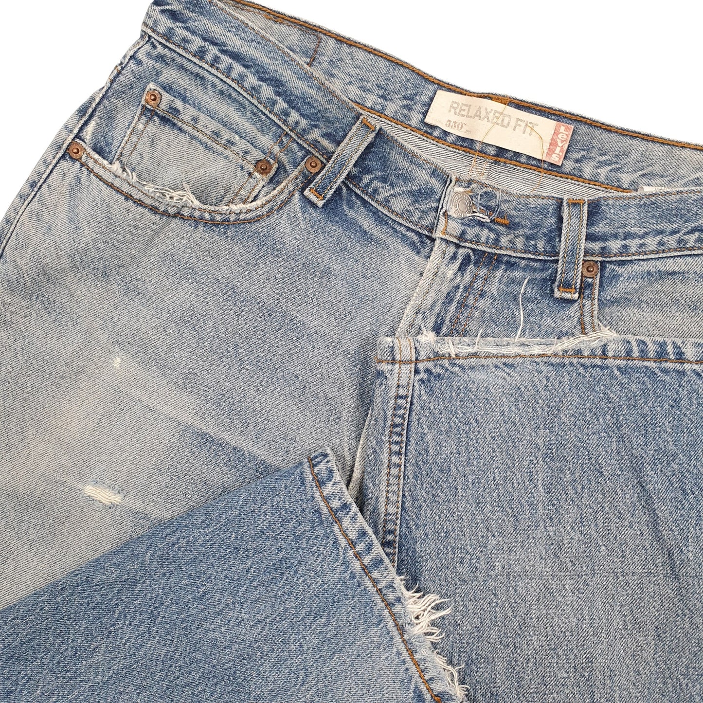 Levis 550 Relaxed Fit Jeans W34 L32 Blue