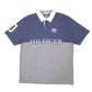 Mens Grey Tommy Hilfiger Rugby Spellout Short Sleeve Polo Shirt