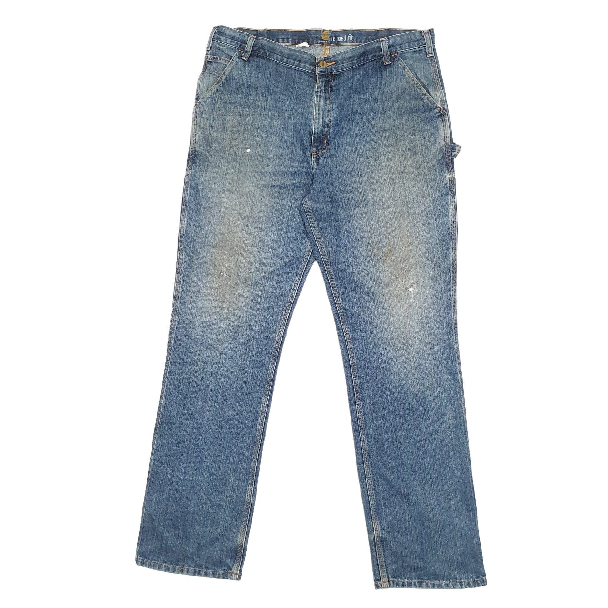 Mens Blue Carhartt  Carpenter Trousers