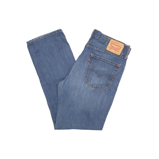 Levis 514 Straight Fit Jeans W36 L32 Blue