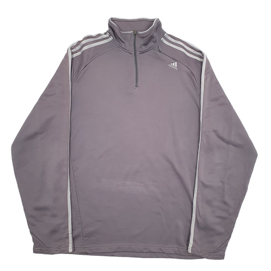 Adidas Quarter Zip L Grey